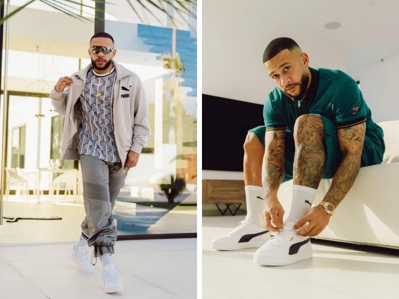 Puma công bố Memphis Depay trở thành đại sứ toàn cầu mới